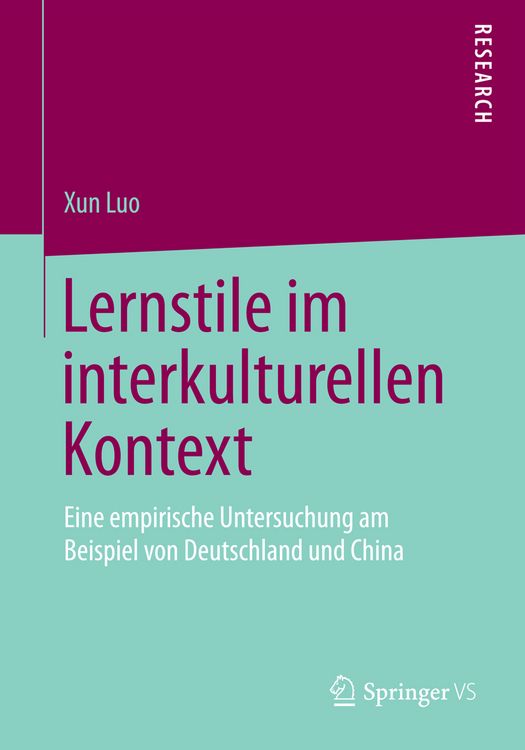 Produktbild: Lernstile im interkulturellen Kontext
