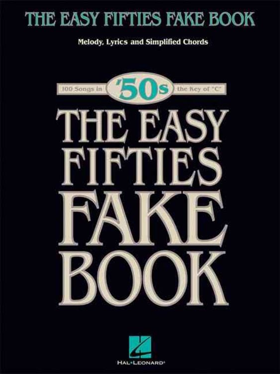 Produktbild: The Easy Fifties Fake Book