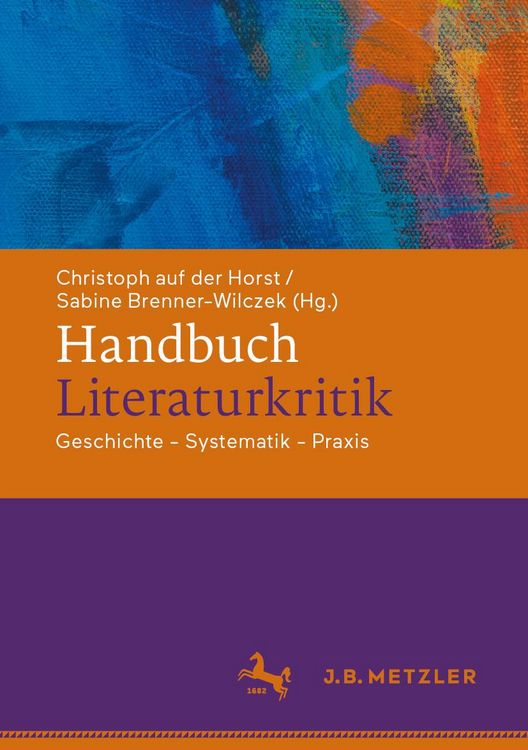 Produktbild: Handbuch Literaturkritik