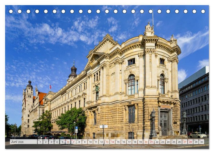 Produktbild: Leipzig Impressionen (Tischkalender 2026 DIN A5 quer), CALVENDO Monatskalender