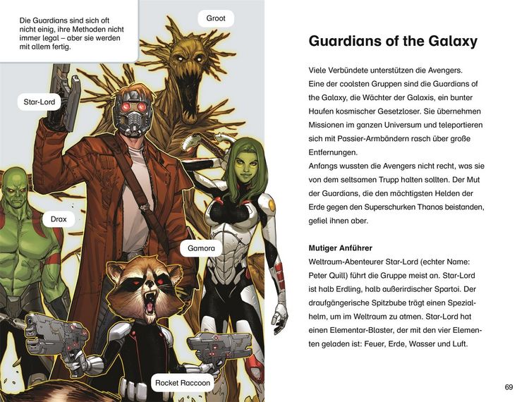 Produktbild: SUPERLESER! MARVEL Avengers Die Welt der Superhelden
