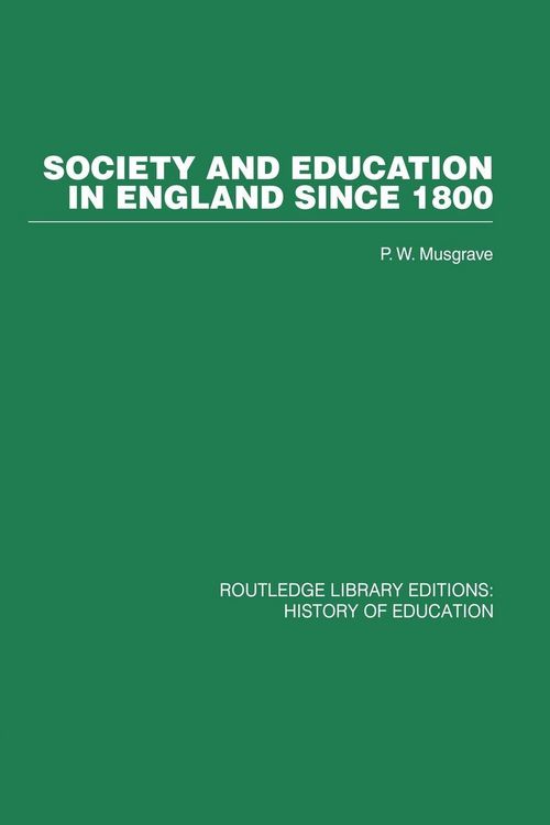 Produktbild: Society and Education in England Since 1800