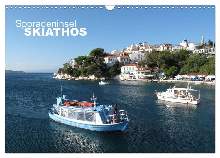 Produktbild: Sporadeninsel Skiathos (Wandkalender 2026 DIN A3 quer), CALVENDO Monatskalender