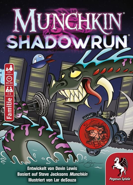 Produktbild: Munchkin Shadowrun