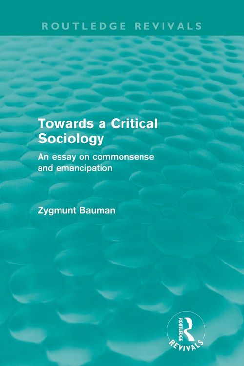 Produktbild: Towards a Critical Sociology (Routledge Revivals)