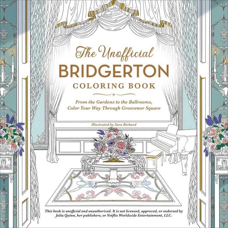 Produktbild: The Unofficial Bridgerton Coloring Book