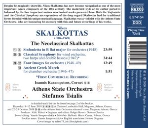 Produktbild: The Neoclassical Skalkottas