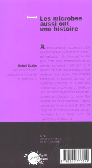 Produktbild: Les Microbes Aussi Ont une Histoire