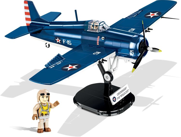 Produktbild: COBI 5731 - Historical Collection, F4F WILDCAT Norththrop Grumman WWII