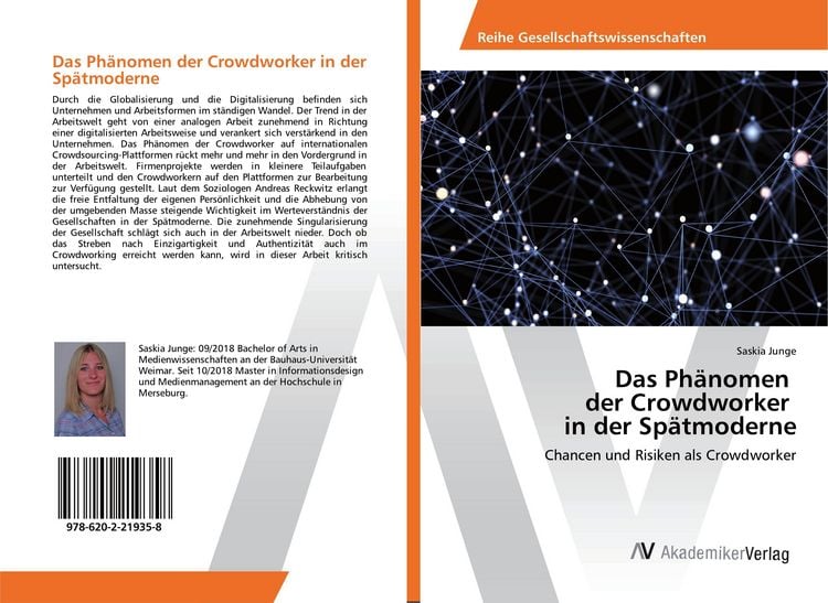 Produktbild: Das Ph&auml;nomen der Crowdworker in der Sp&auml;tmoderne