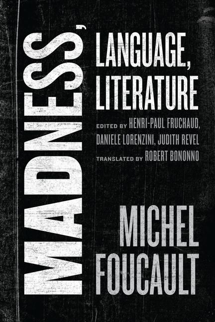 Produktbild: Madness, Language, Literature