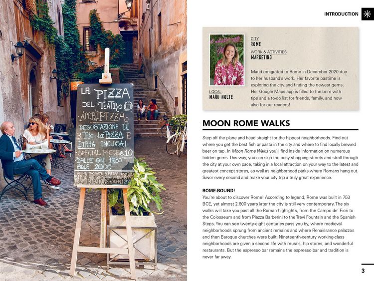 Produktbild: Moon Rome Walks (Third Edition)