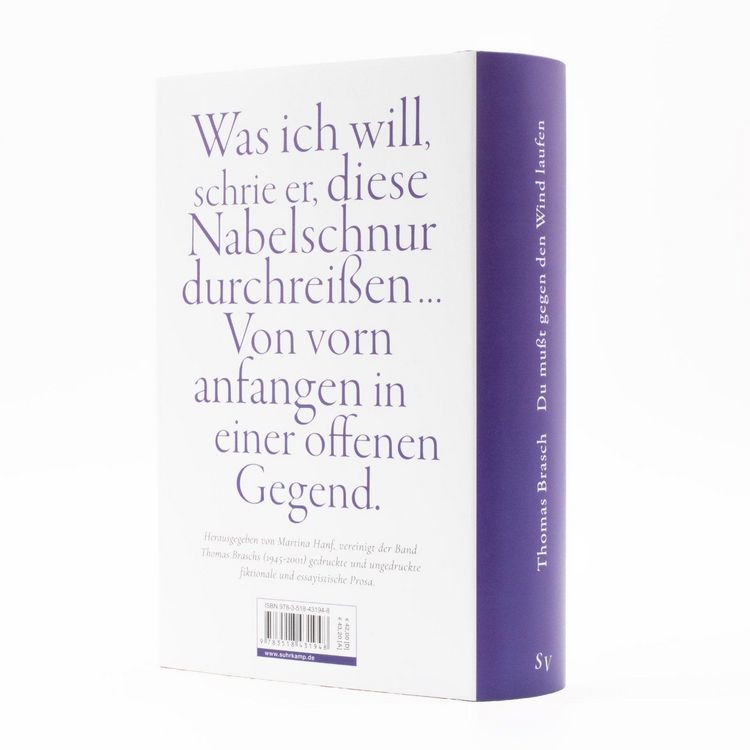 Produktbild: &raquo;Du mu&szlig;t gegen den Wind laufen&laquo;