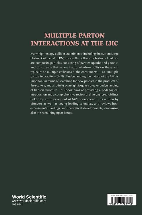 Produktbild: Multiple Parton Interactions At The Lhc
