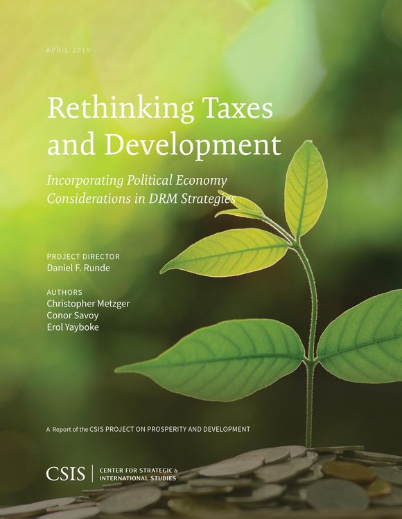 Produktbild: Rethinking Taxes and Development