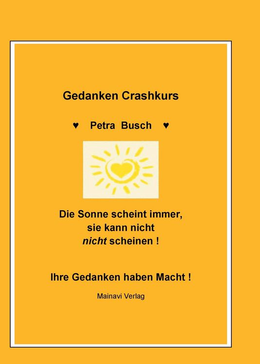 Produktbild: Gedanken Crashkurs