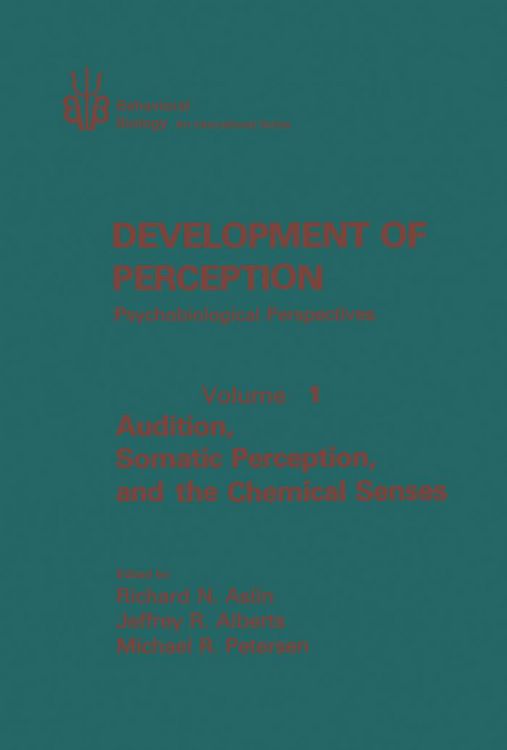 Produktbild: Development of Perception Psychobiological Perspectives