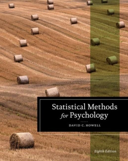 Produktbild: Statistical Methods for Psychology