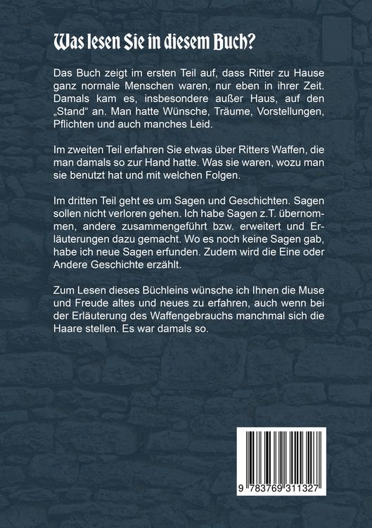 Produktbild: Von Rittern, ihren Waffen, Sagen und Geschichten
