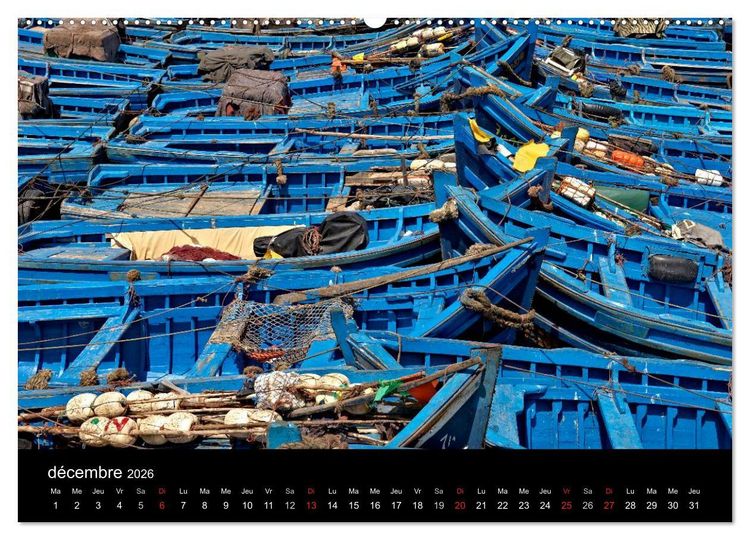 Produktbild: Essaouira Maroc (Calendrier mural 2026 DIN A2 vertical) calendrier de bureau