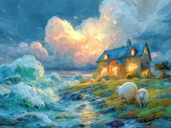 Produktbild: CALVENDO Puzzle Am Wasser | 1000 Teile Lege-Gr&ouml;&szlig;e 64x48cm Foto-Puzzle f&uuml;r gl&uuml;ckliche Stunden