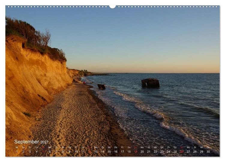 Produktbild: Anblicke und Ausblicke auf Fischland Dar&szlig; (hochwertiger Premium Wandkalender 2027 DIN A2 quer), Kunstdruck in Hochglanz
