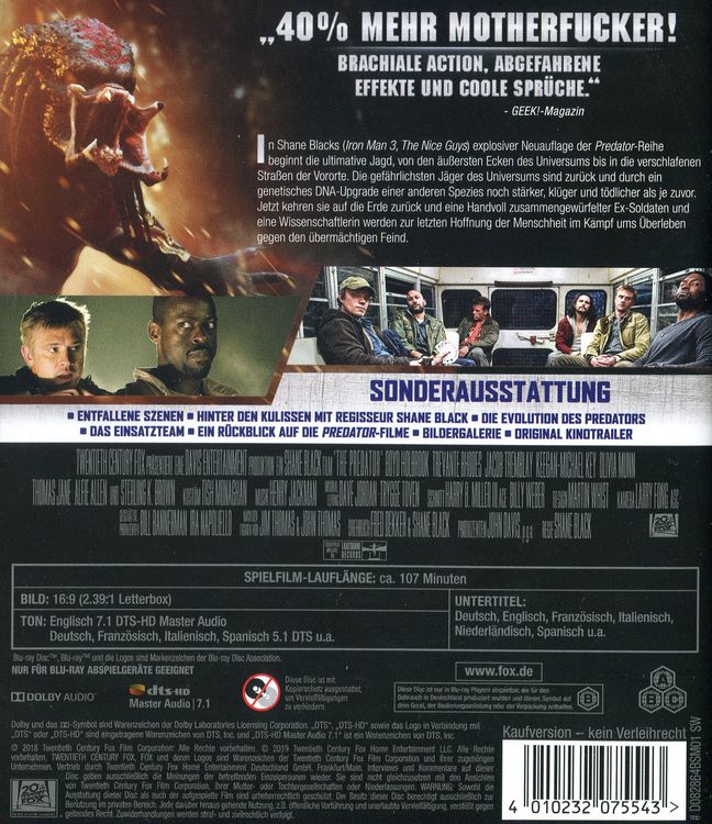 Produktbild: Predator - Upgrade