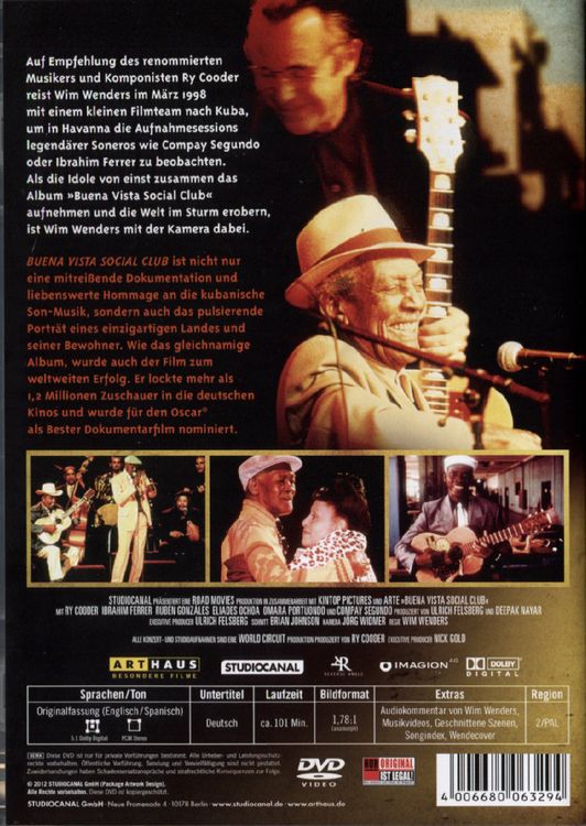 Produktbild: Buena Vista Social Club (OmU)