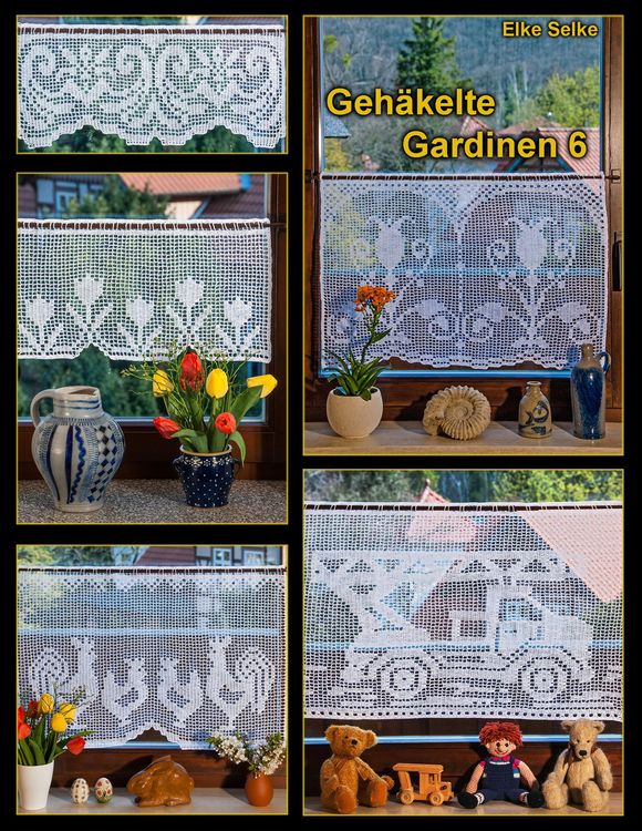 Produktbild: Geh&auml;kelte Gardinen 6