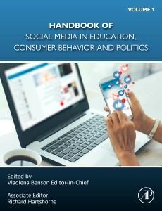 Produktbild: Handbook of Social Media in Education, Consumer Behavior and Politics, Volume 1
