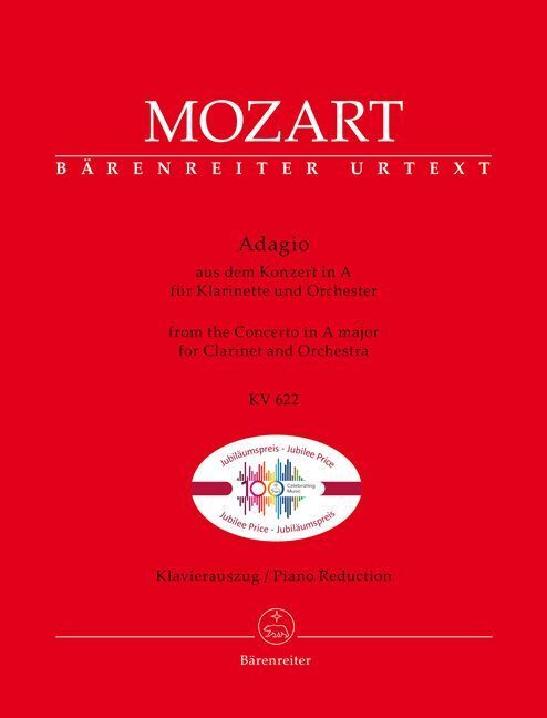 Produktbild: Adagio f&uuml;r Klarinette und Orchester (KV 622) -aus dem Konzert in A-