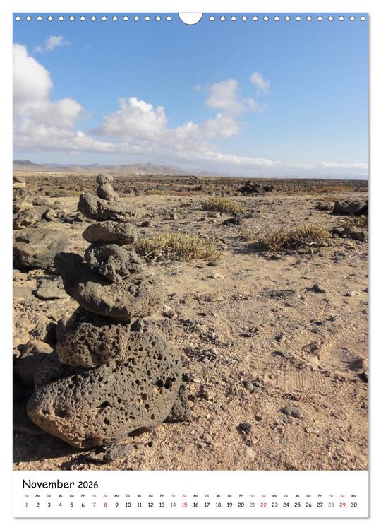Produktbild: Fuerteventura -schlicht sch&ouml;n (Wandkalender 2026 DIN A3 hoch), CALVENDO Monatskalender