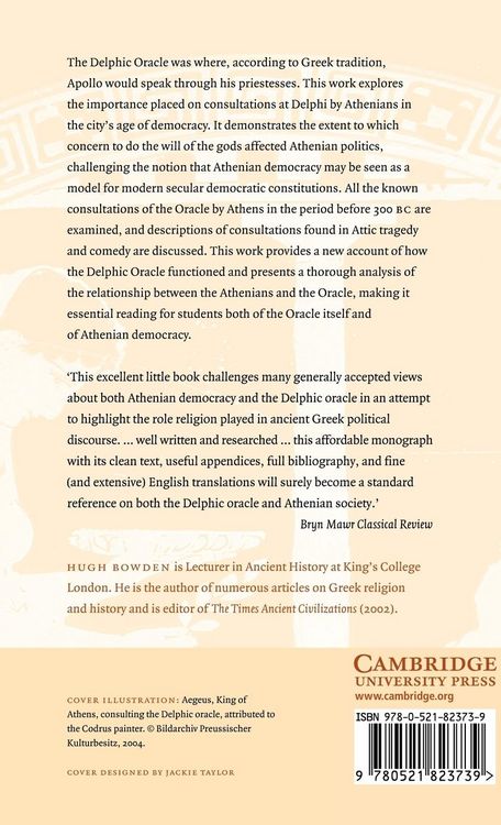 Produktbild: Classical Athens and the Delphic Oracle