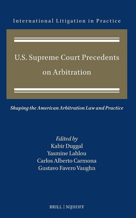 Produktbild: U.S. Supreme Court Precedents on Arbitration