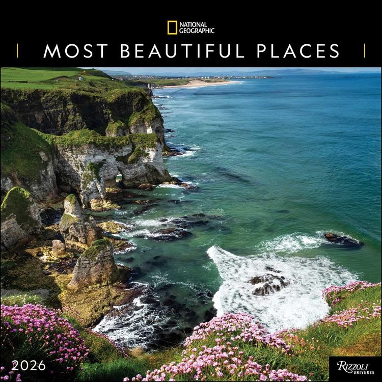 Produktbild: National Geographic: Most Beautiful Places 2026 Wall Calendar