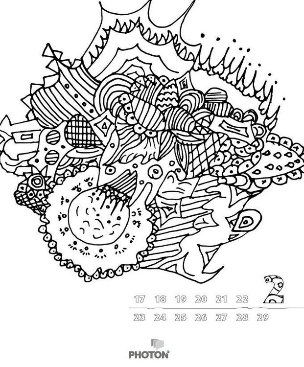 Produktbild: MALKALENDER "Kreativ"