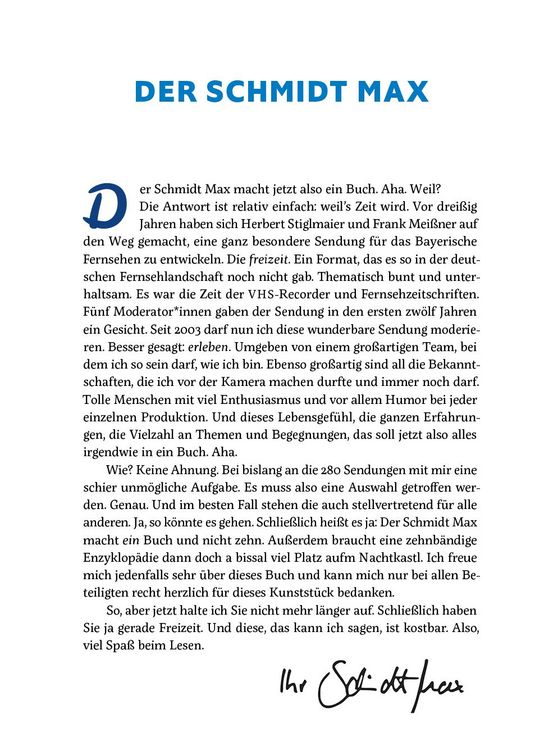 Produktbild: Der Schmidt Max macht ein Buch