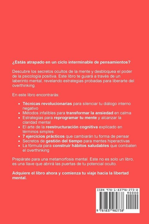 Produktbild: C&oacute;mo Dejar de Pensar Demasiado al Instante