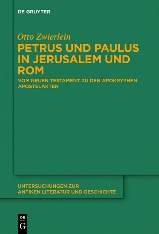 Produktbild: Petrus und Paulus in Jerusalem und Rom