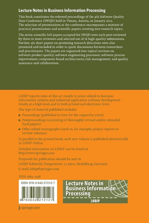 Produktbild: Software Quality