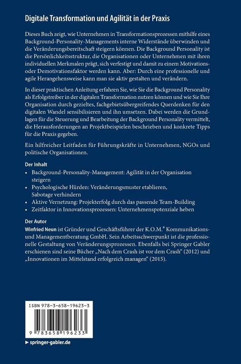 Produktbild: Digitale Transformation und Agilität in der Praxis