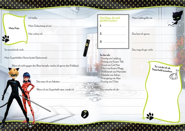 Produktbild: Miraculous Freundebuch
