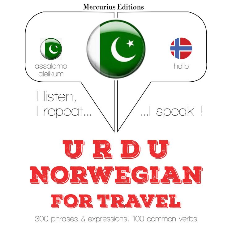 Produktbild: Travel words and phrases in Norwegian