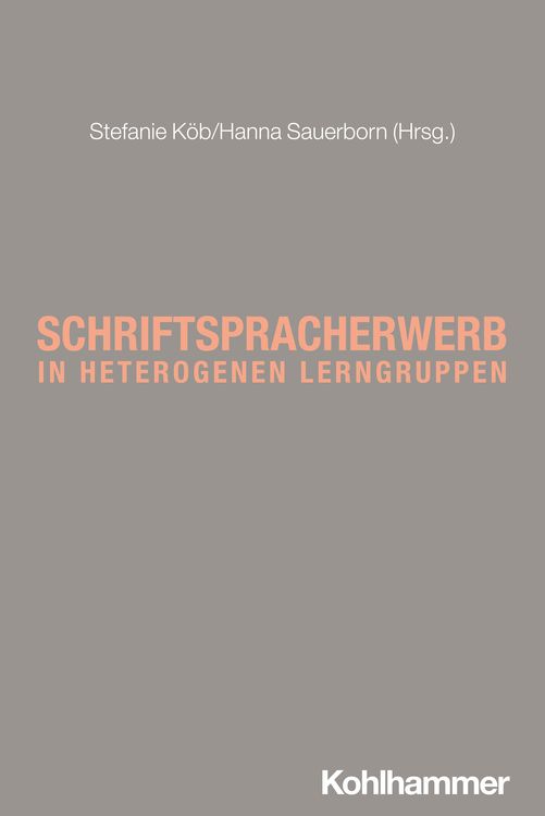 Produktbild: Schriftspracherwerb in heterogenen Lerngruppen