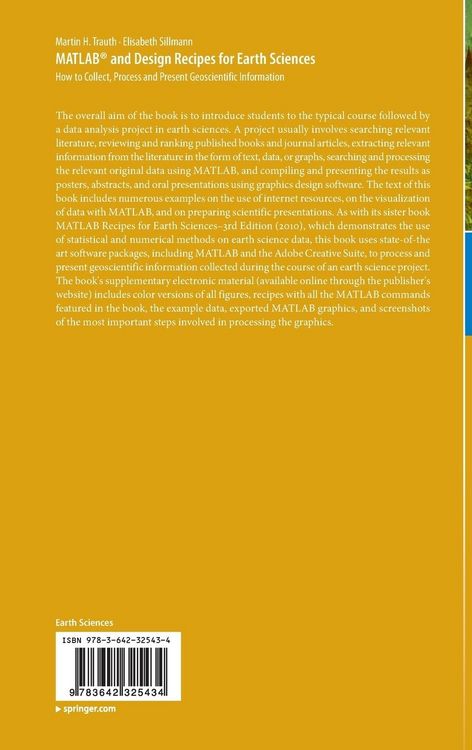 Produktbild: MATLAB&reg; and Design Recipes for Earth Sciences