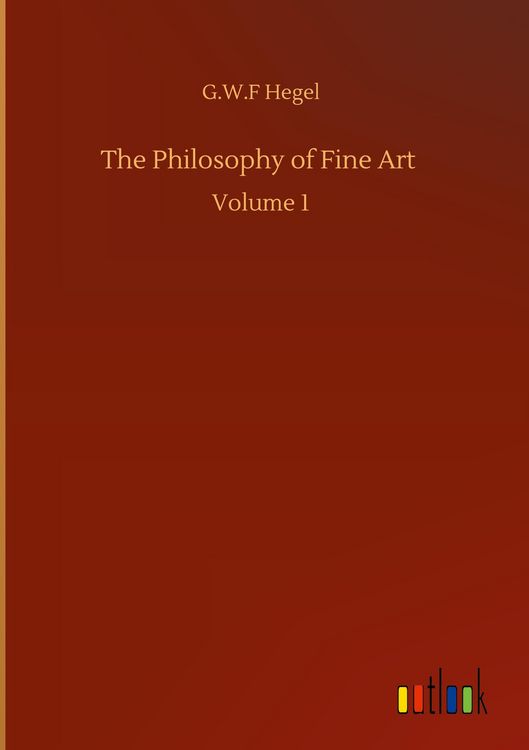 Produktbild: The Philosophy of Fine Art