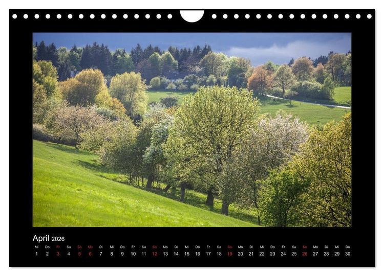 Produktbild: Taunus (Wandkalender 2026 DIN A4 quer), CALVENDO Monatskalender