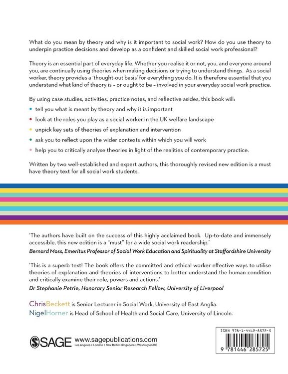 Produktbild: Essential Theory for Social Work Practice