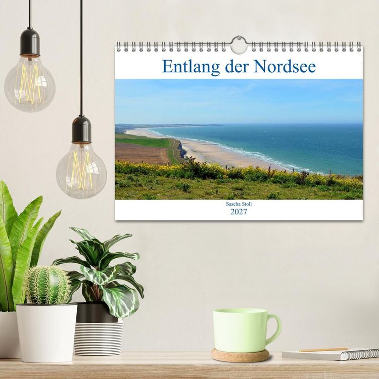 Produktbild: Entlang der Nordseek&uuml;ste (Wandkalender 2027 DIN A4 quer), CALVENDO Monatskalender