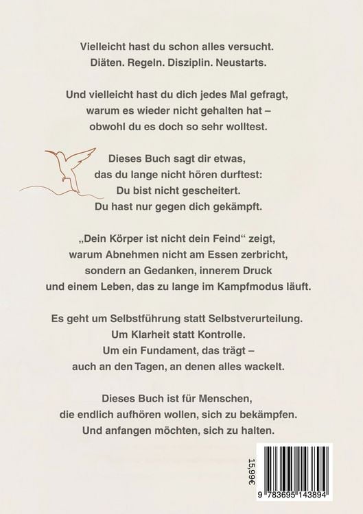 Produktbild: Dein K&ouml;rper ist nicht dein Feind